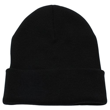 Winter Beanie Hat for Men & Women - Cuffed Knit Cap