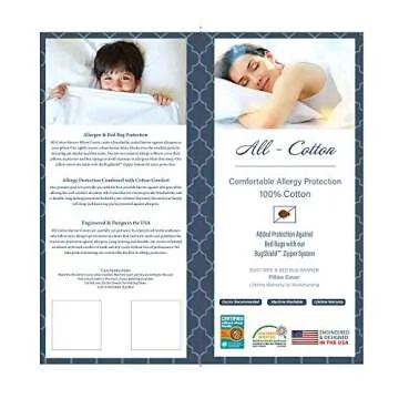 Breathable Allergy Pillow Protectors - National Allergy