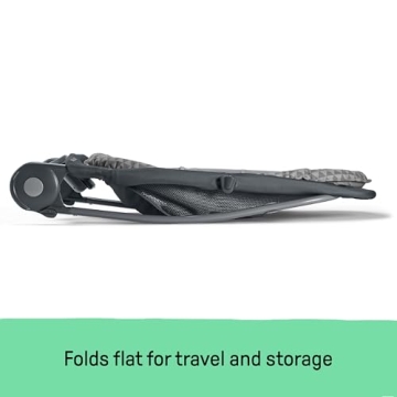 Summer Infant 2-in-1 Bouncer & Rocker Duo (Gray and Teal) Convenient and Portable Rocker and Bouncer for Babies Includes Soft Toys and Soothing Vibrations