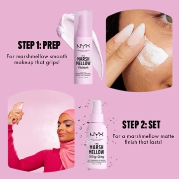 NYX Marshmellow Smoothing Primer, Vegan 10-In-1 Benefits