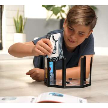 GUJO Adventure Mars Mission Rocket, Kids STEM Building Toys Set (2.5 ft. Tall) Space Toy Rocket Ship - STEM Learning Toy for Boys & Girls Ages 7-11+ Great Gift for Kids (240+ Pieces)