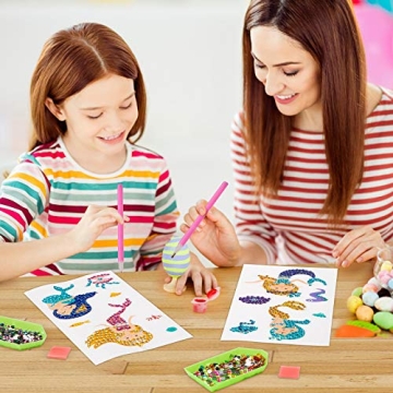 Zonon Gem Diamond Painting Kit for Kids, 26 Pieces