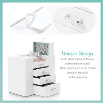 Homde Jewelry Organizer for Elegant Jewelry Storage
