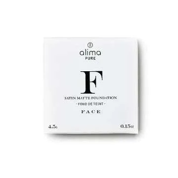 Alima Pure Matte Foundation Loose Mineral Powder Foundation Makeup, Loose Powder Makeup Oil Free Talc Free Powder, Natural Makeup Mineral Foundation Full Coverage Natural Foundation Powder .15 oz/4.5g