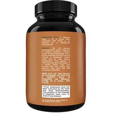 Bovine Colostrum Capsules with Immunoglobulin G - Colostrum Supplement and Muscle Builder for Gut He...