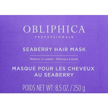Obliphica Seaberry Hair Mask - Hydrating Hair Treatment