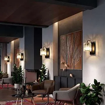 Elegant Grneric Crystal Wall Sconces for Modern Spaces