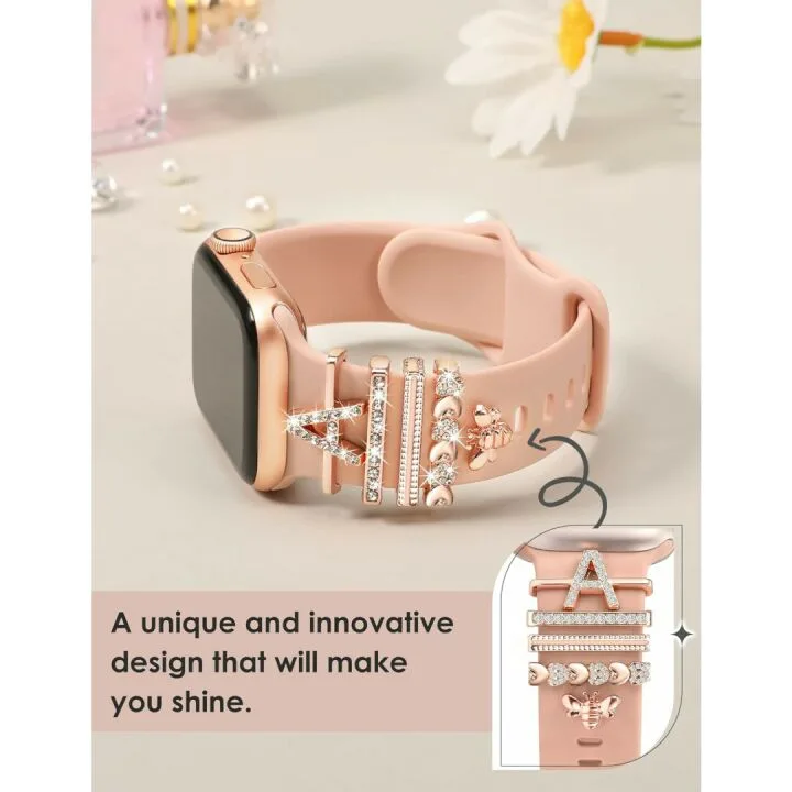 Decorative Ring Loops for Apple Watch Bands - 13 Packs