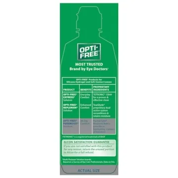 Opti-Free Puremoist Contact Lens Solution 10 FL Oz - Comfort & Hygiene