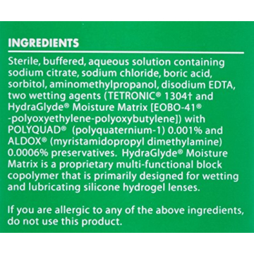 Opti-Free Puremoist Contact Lens Solution 10 FL Oz - Comfort & Hygiene