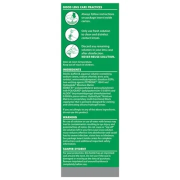 Opti-Free Puremoist Contact Lens Solution 10 FL Oz - Comfort & Hygiene