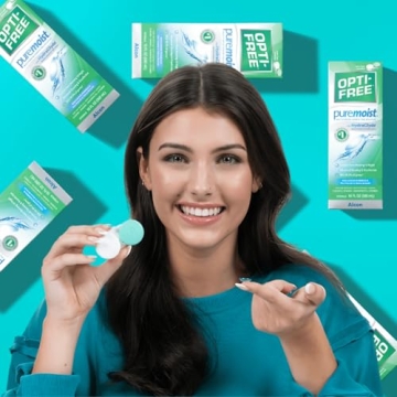 Opti-Free Puremoist Contact Lens Solution 10 FL Oz - Comfort & Hygiene