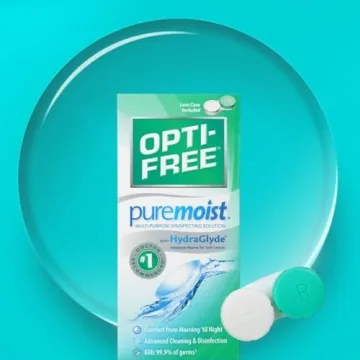 Opti-Free Puremoist Contact Lens Solution 10 FL Oz - Comfort & Hygiene