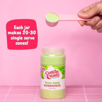 Cotton Candy Express Floss Sugar Variety Pack - 10 Flavors