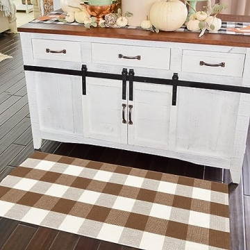 Buffalo Plaid Outdoor Rug - Farmhouse Charm for Every Entrance