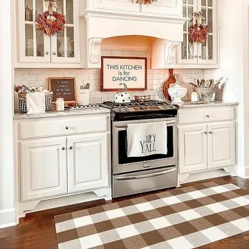 Buffalo Plaid Outdoor Rug - Farmhouse Charm for Every Entrance