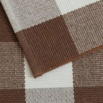 Buffalo Plaid Outdoor Rug - Farmhouse Charm for Every Entrance