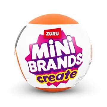 Mini Brands Create MasterChef Series 1 Capsule by ZURU- Real Miniature MasterChef Creations Collecti...