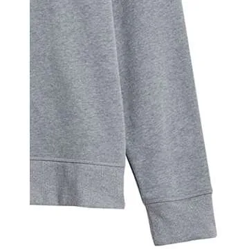 Amazon Essentials Men's Fleece Crewneck Sweatshirt (Available in Big & Tall), Light Grey Heather, Large