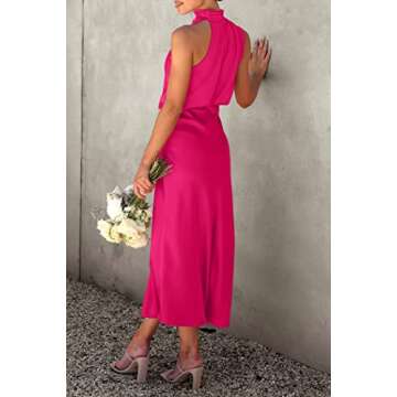 Elegant Satin Maxi Dress for Every Occasion