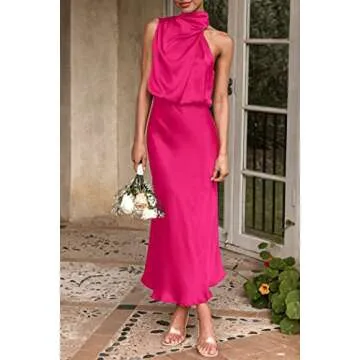 Elegant Satin Maxi Dress for Every Occasion