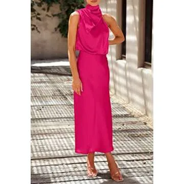 Elegant Satin Maxi Dress for Every Occasion