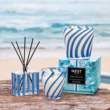 NEST Fragrances Ocean Mist & Sea Salt NEST x Gray Malin Reed Diffuser