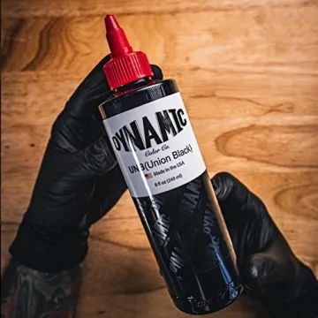Union Black Tattoo Ink - Safe & Compliant 8 oz Ink