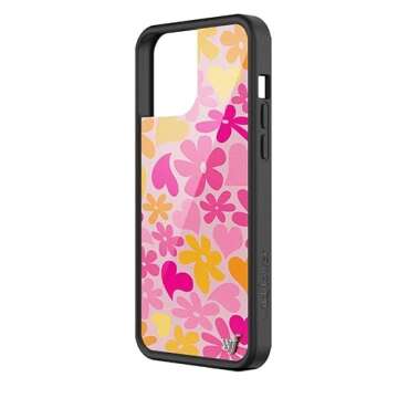 Wildflower Cases - Compatible with Apple iPhone 13 Pro Max | Protective Black Bumper, 4ft Drop Test ...