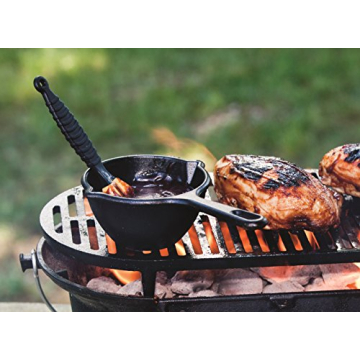 Lodge Cast Iron Melting Pot - Versatile 15-Ounce Kitchen Essential