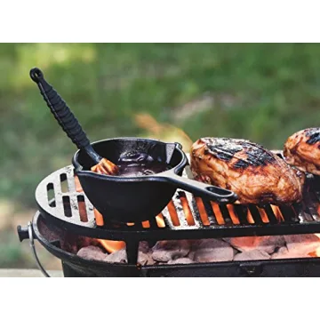 Lodge Cast Iron Melting Pot - Versatile 15-Ounce Kitchen Essential