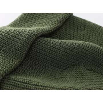 Connectyle Classic Men's Warm Winter Hats Acrylic Knit Cuffed Beanie Cap Daily Beanies Watch Hat