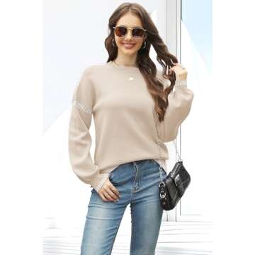 Soesdemo Oversized Women's Sweater for Comfortable Fall Fashion