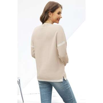 Soesdemo Oversized Women's Sweater for Comfortable Fall Fashion