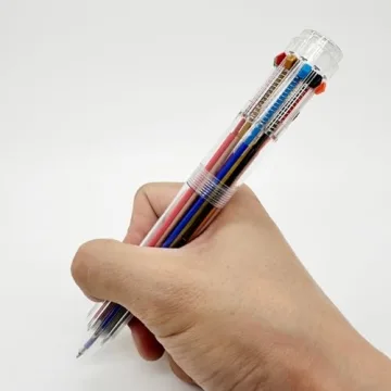 HeTaoCat 10-in-1 Retractable Multicolor Pens for All Ages