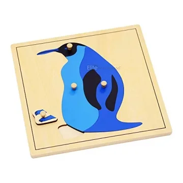 Elite Montessori Penguin Puzzle - Fun & Educational Toy