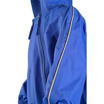 Splashy Waterproof One Piece Rainsuits and MudStopper Coveralls for Kids (2 Years, Royal Blue)