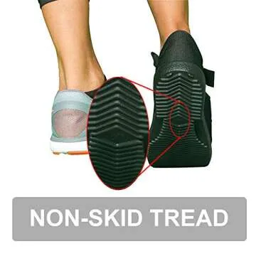 MARS WELLNESS Premium Post Op Broken Toe/Foot Fracture Square Toe Walking Shoe - Womens (Large (Pack of 1))