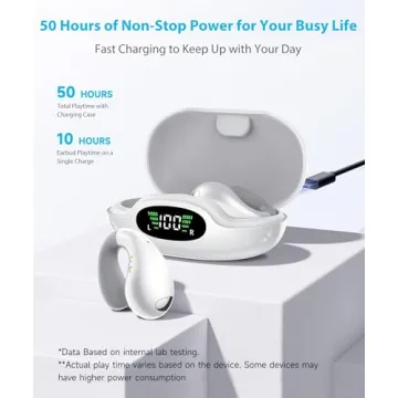 Boytond Ultra Open Ear Earbuds for Comfort & Performance