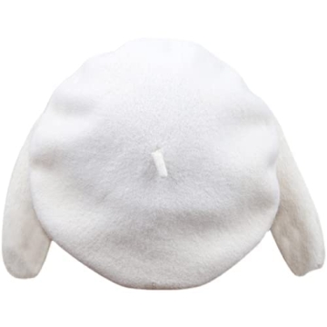 Sweet Lolita Beret Cap for Women with Bunny Ears
