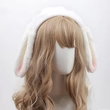 Sweet Lolita Beret Cap for Women with Bunny Ears