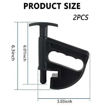 Aokdom 2PCS Car Tire Changer,Portable Tire Bead Breaker Tool Tire Tools for Changing Tires,Universal...
