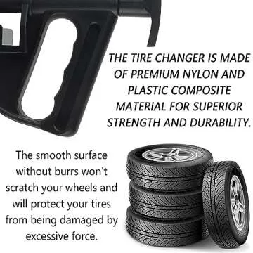 Aokdom 2PCS Car Tire Changer,Portable Tire Bead Breaker Tool Tire Tools for Changing Tires,Universal Tire Mounting Tools Manual Tire Changer Machine for Cars Trucks SUV