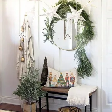 PANDICORN Christmas Nutcracker Throw Pillow Cover 12x20