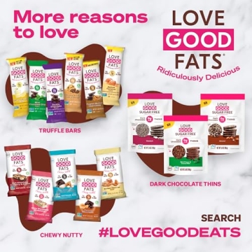 Love Good Fats Keto Protein Bars - Tasty Low Sugar Snack