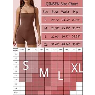 Stylish QINSEN Plus Size Tube Top Jumpsuit for Summer