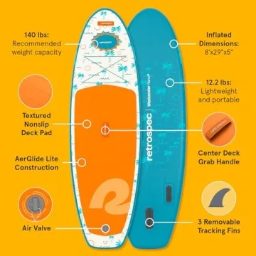 Retrospec Weekender Nano Kids Paddle Board for Summer Fun