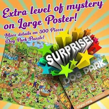 Antelope - 1000 Piece Puzzle for Adults, Dog Park Jigsaw Puzzles 1000 Pieces - 1000 Pieces High Resolution, Matte Finish, Smooth Edging, No Dust Leisure Animal Puzzle