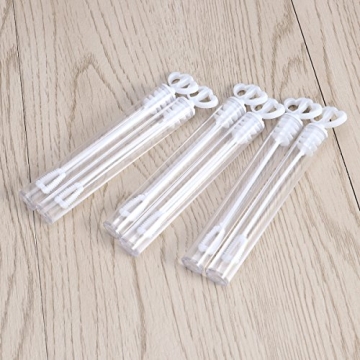 NUOLUX Bubble Sticks Wand - 24 Heart Tube Bubble Wands