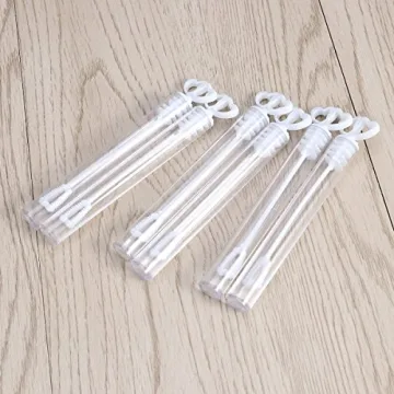 NUOLUX Bubble Sticks Wand - 24 Heart Tube Bubble Wands
